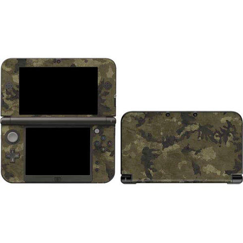 Wood Camo Camouflage Nintendo Skins